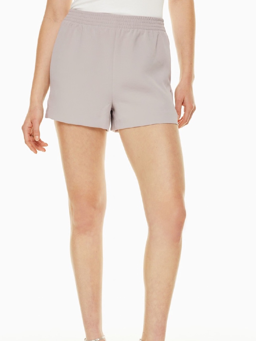 Wilfred Gelato Mini Short- Light Birch in Crepette - Picture 10 of 10